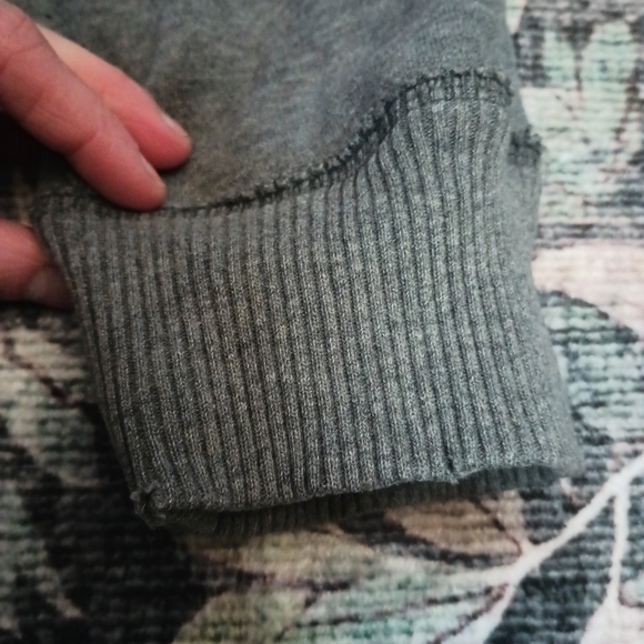 Vintage Y2K Aeropostale Mens Fur Lined Hoodie Small Zip Button Thrasher Mallgoth - Picture 5 of 12